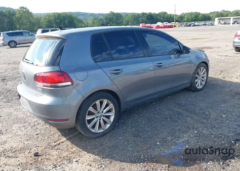 2012 Volkswagen Golf Tdi 4-Door из США, поврежденный, VIN WVWDM7AJ6CW322634